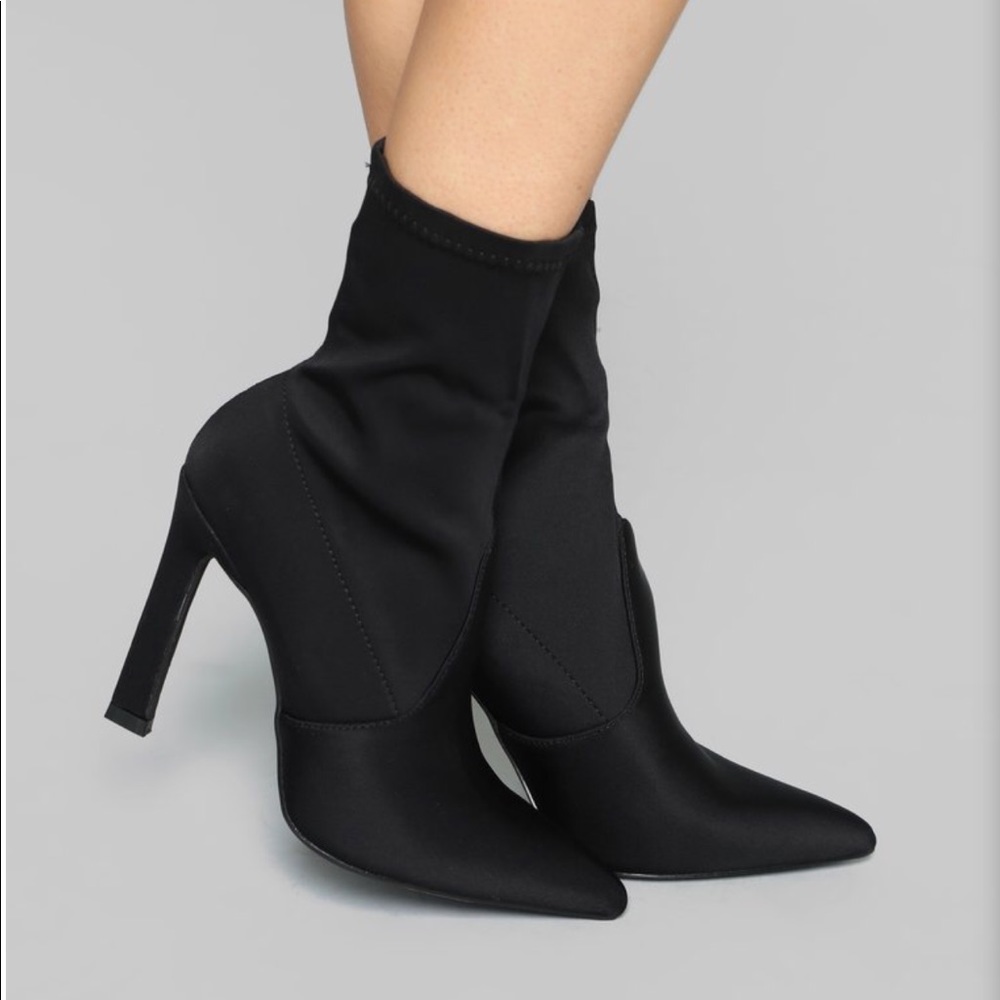 How you Remind Me Booties -Fashion Nova